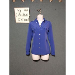 NY Collection buttonup top size xs-s